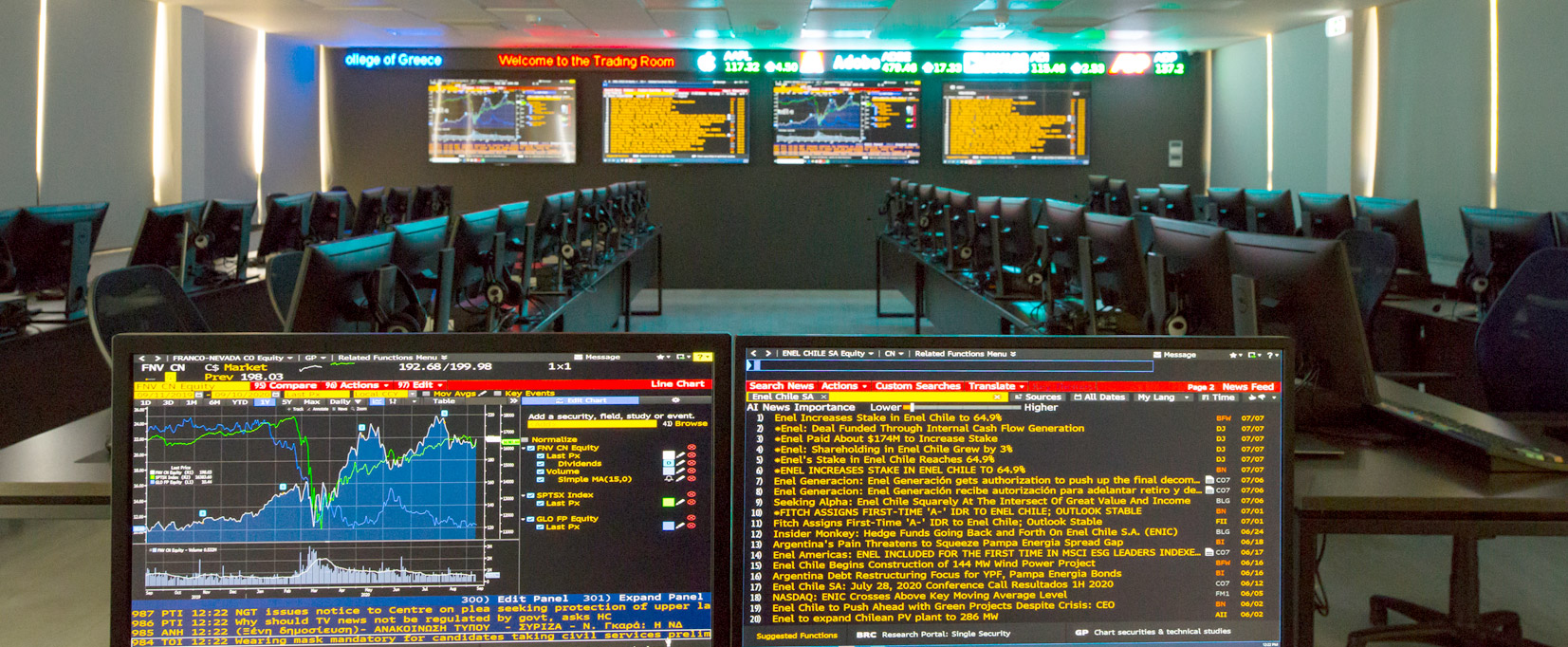 ACG Simulated Trading Room