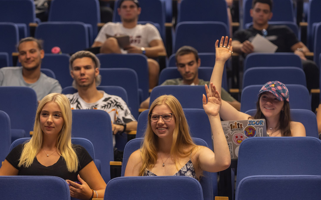 students at The American College of Greece